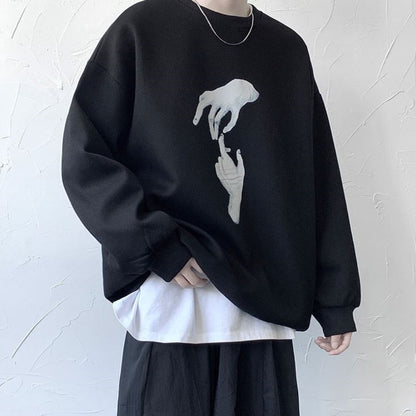 Pullover / ハンドプリントスウェットプルオーバー ST/No.23140