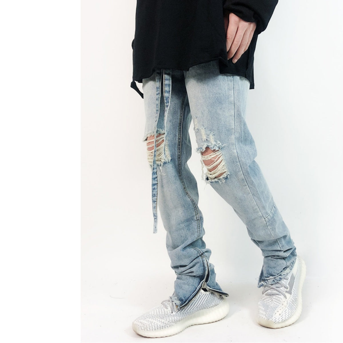 Pants / ダメージデニムパンツ　ST/No.23119