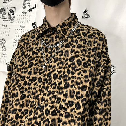 Shirts/ ヒョウ柄シャツ ST/No.23151