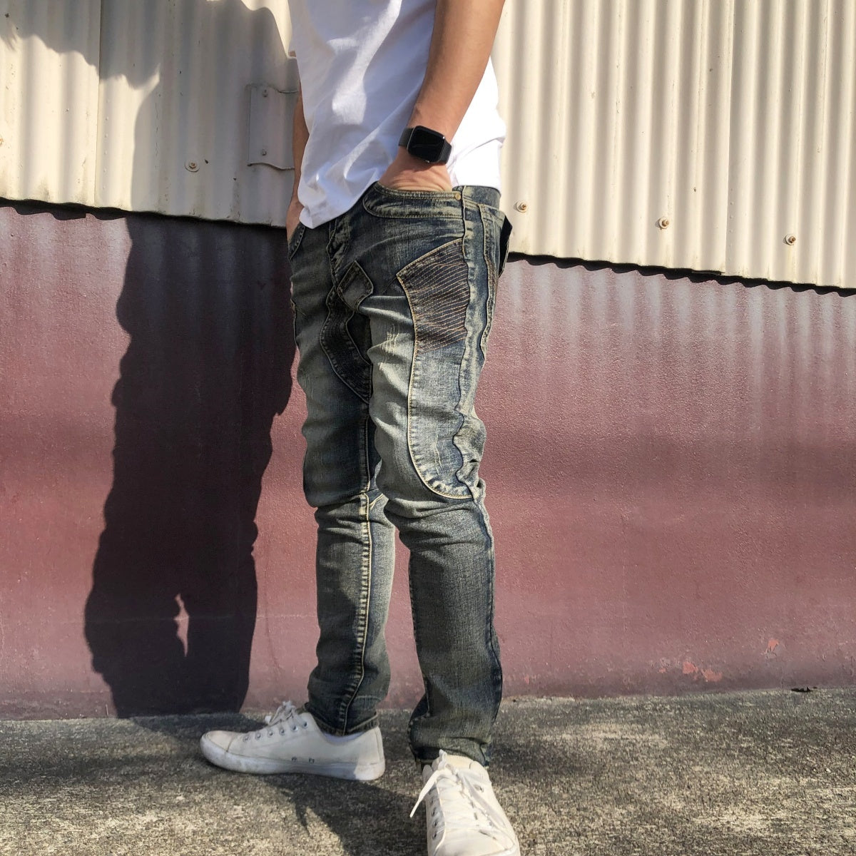 Pants  / デザインステッチ デニムパンツ ST/No.23145