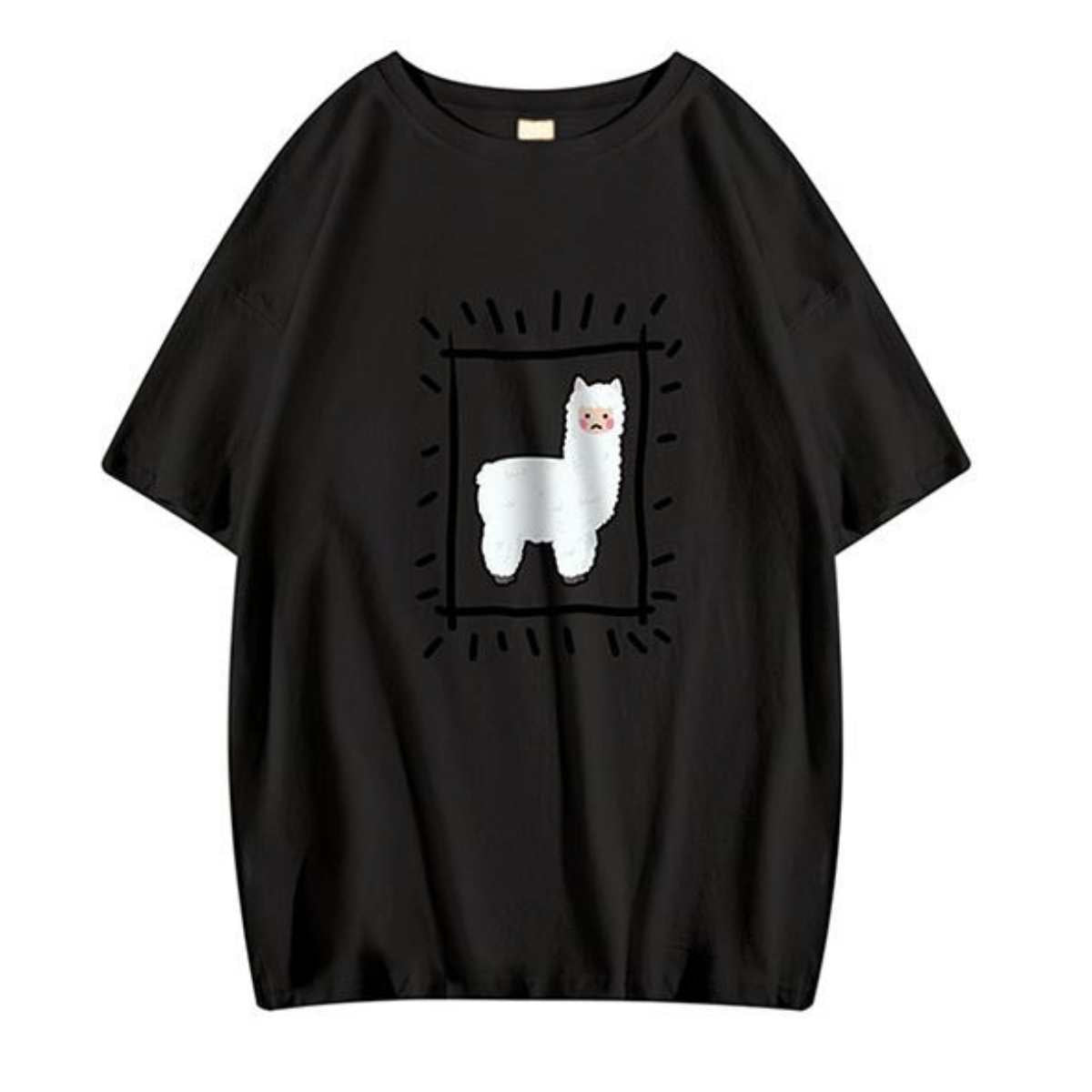 Tops / アルパカプリントTシャツ ST/No.23172