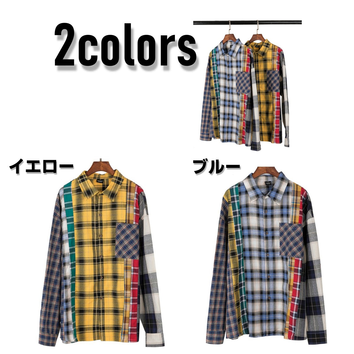 Shirts / クレイジーパターンシャツ ST/No.23149