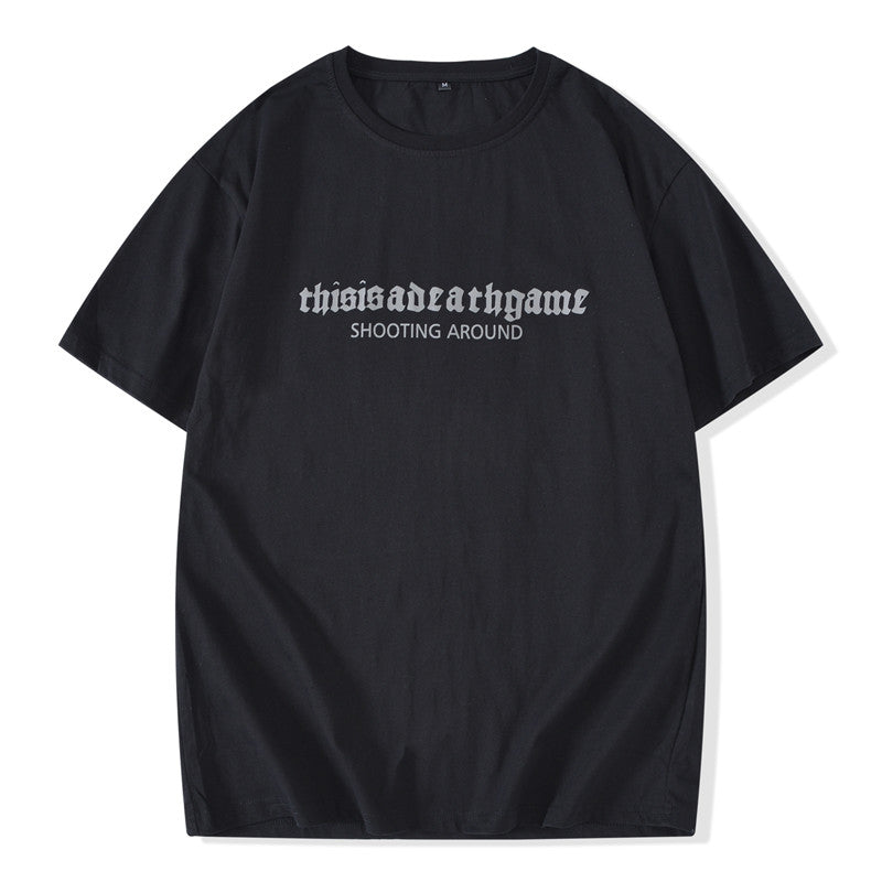 T-Shirts/ チェッカープリントTシャツ ST/No.23099