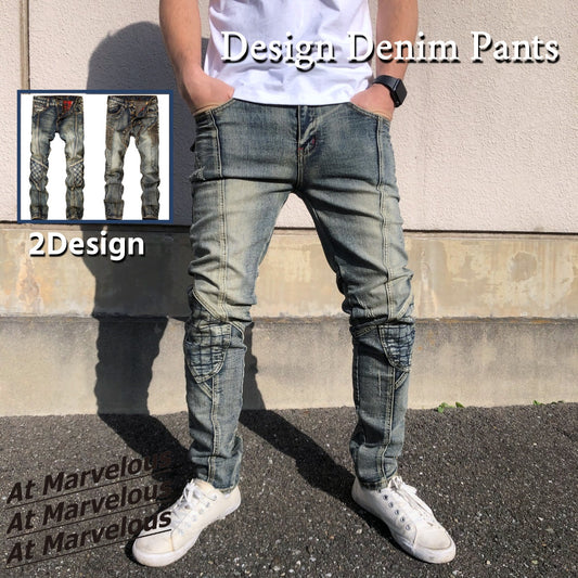 Pants  / デザインステッチ デニムパンツ ST/No.23145